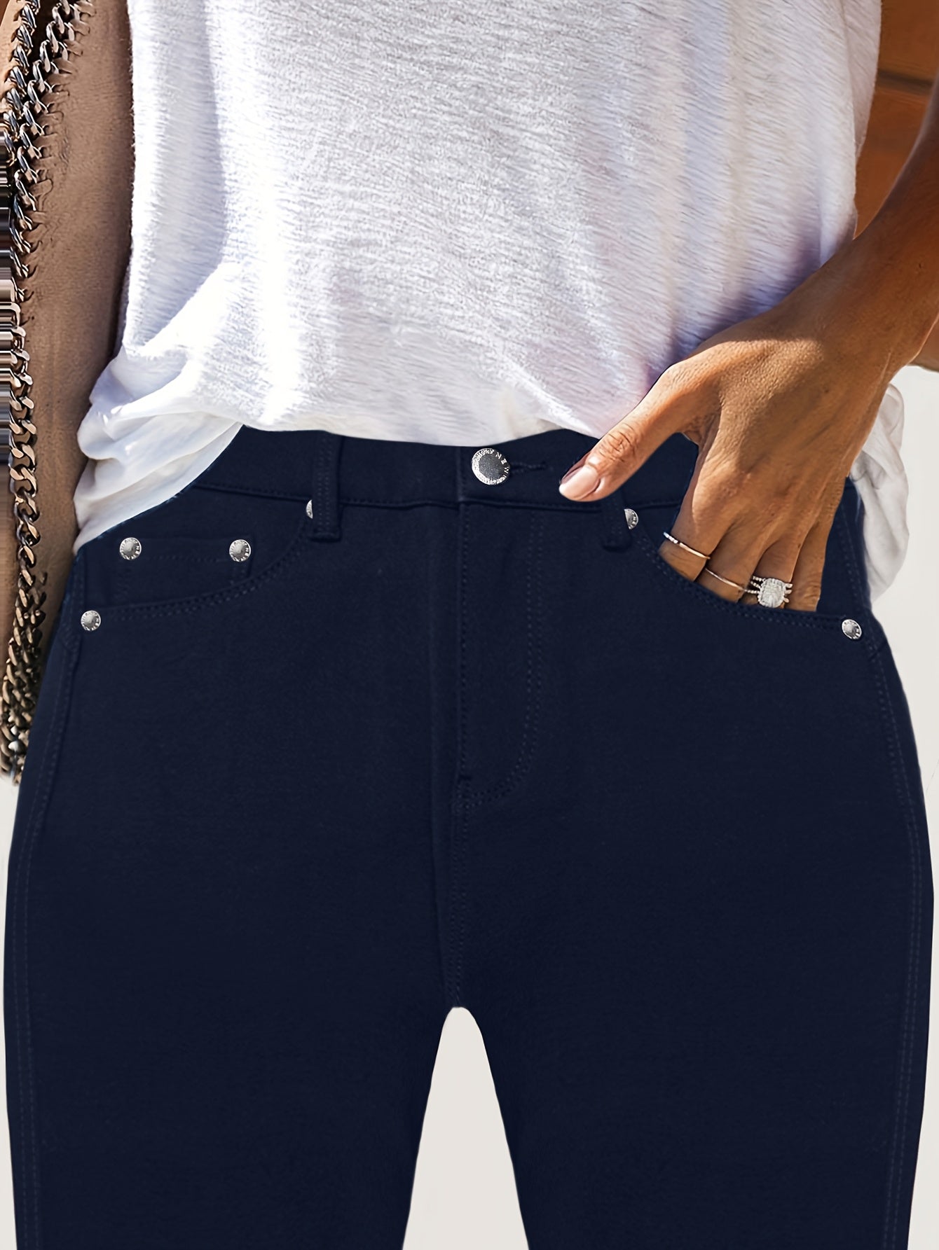 Gilipur High Waisted Skinny Jeans for Women Stretch Denim