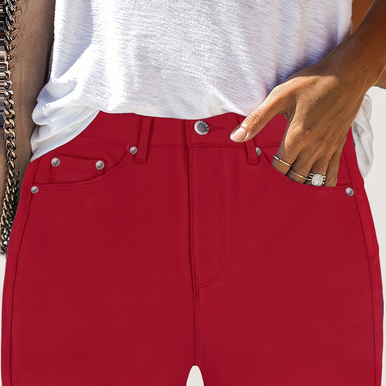 Gilipur High Waisted Skinny Jeans for Women Stretch Denim
