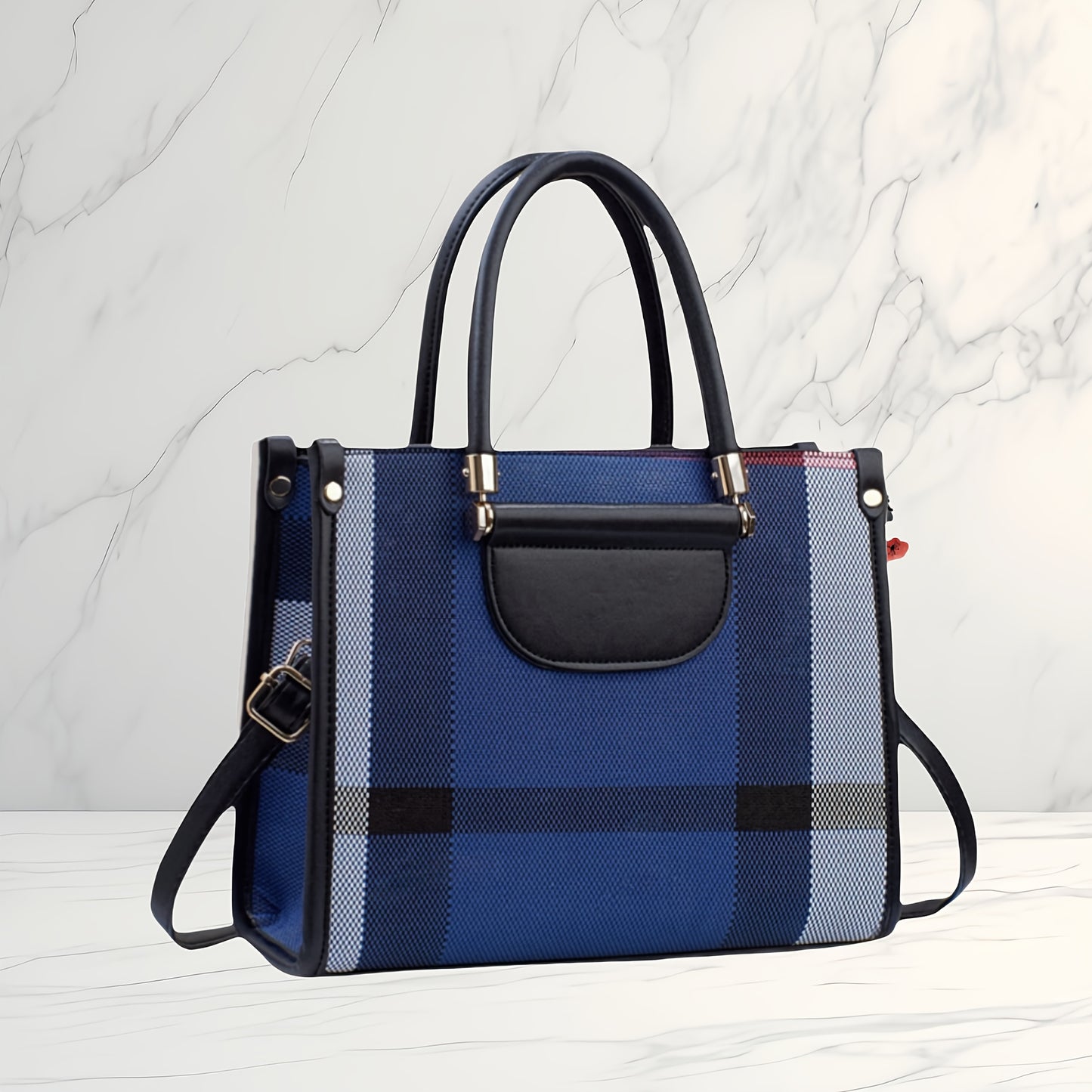 Faux Leather Crossbody Shoulder Bag With Removable Strap