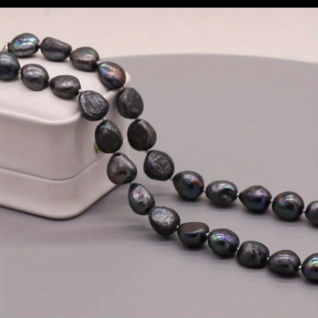 Baroque Freshwater Pearl Necklace Gift Box Luxury Elegance