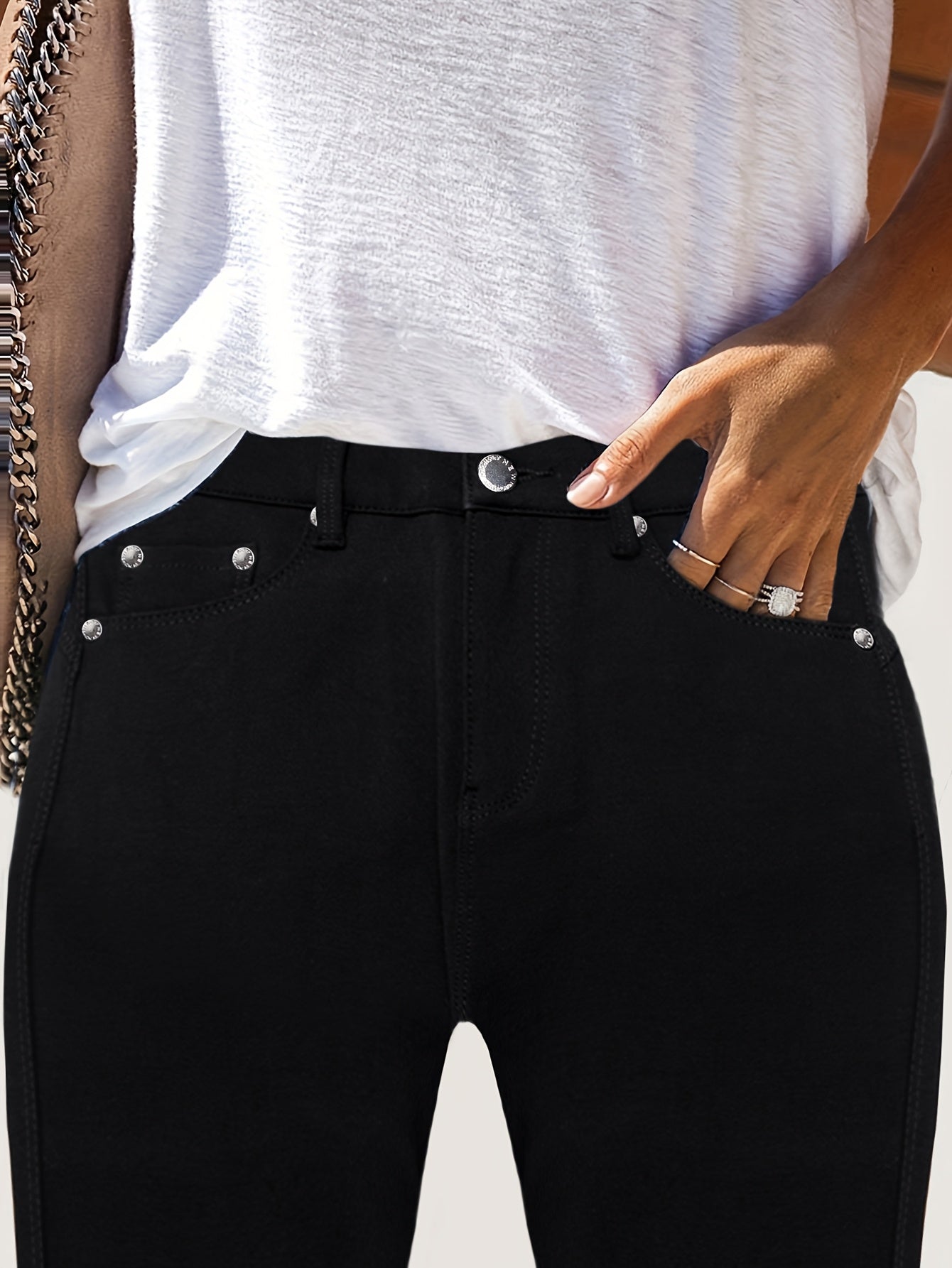Gilipur High Waisted Skinny Jeans for Women Stretch Denim