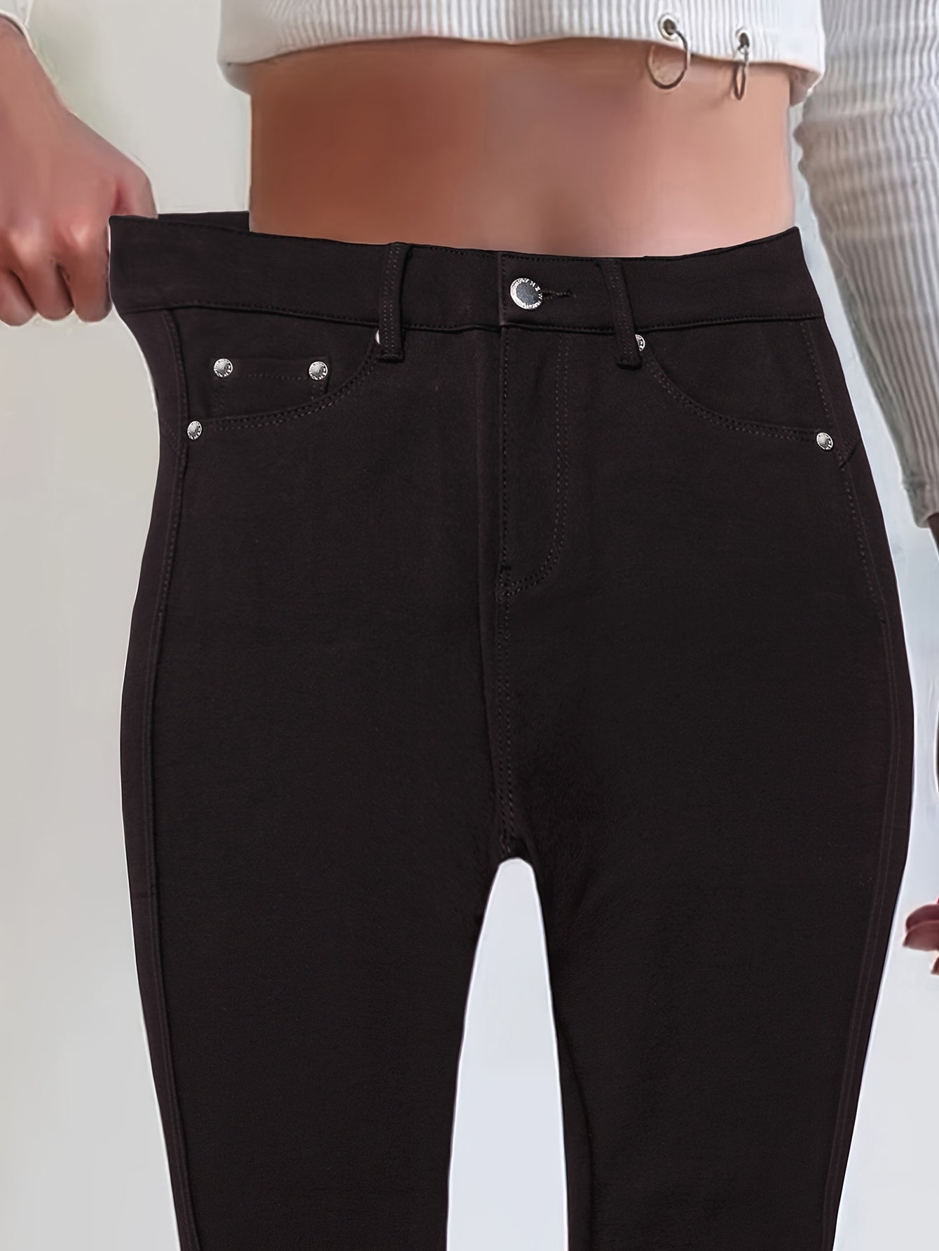 Gilipur High Waisted Skinny Jeans for Women Stretch Denim