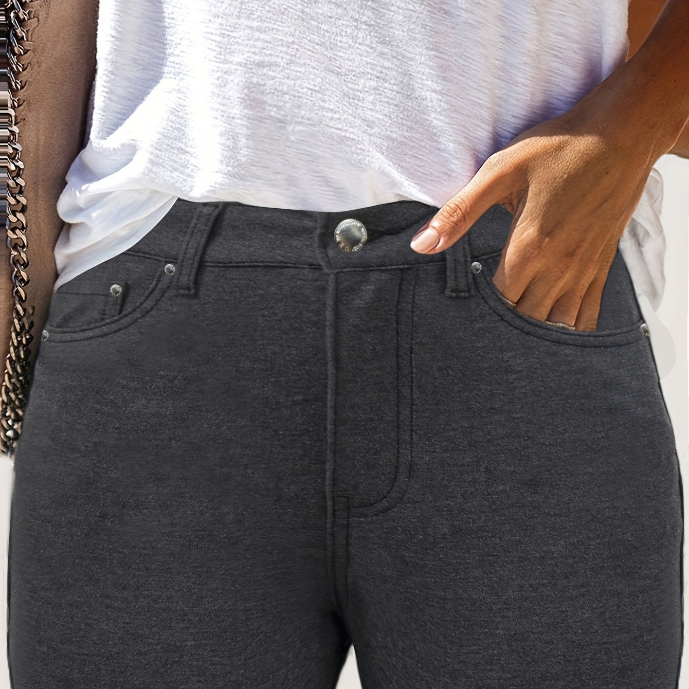 Gilipur High Waisted Skinny Jeans for Women Stretch Denim