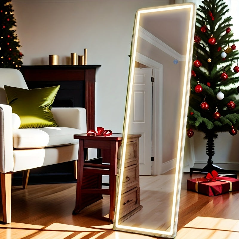 EDX LED Makeup Mirror With Adjustable Brightness Storage