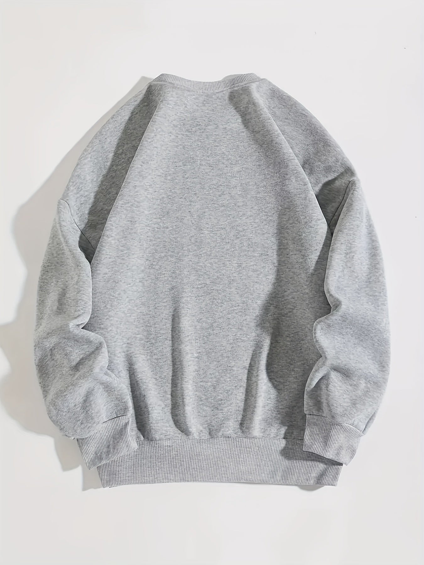 Womens Casual Sweater Loose Fit Pullover Crew Neck