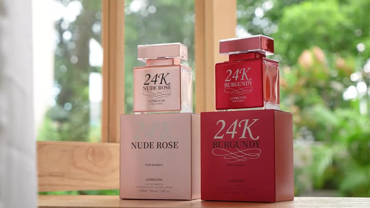 LONKOOM Exquisite Eau De Parfum For Women Floral Scent