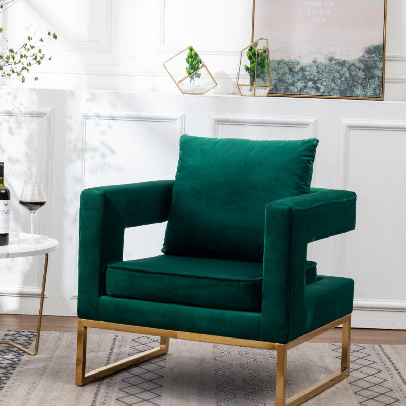 Modern Accent Arm Chair Luxury Comfort And Durable Fabric