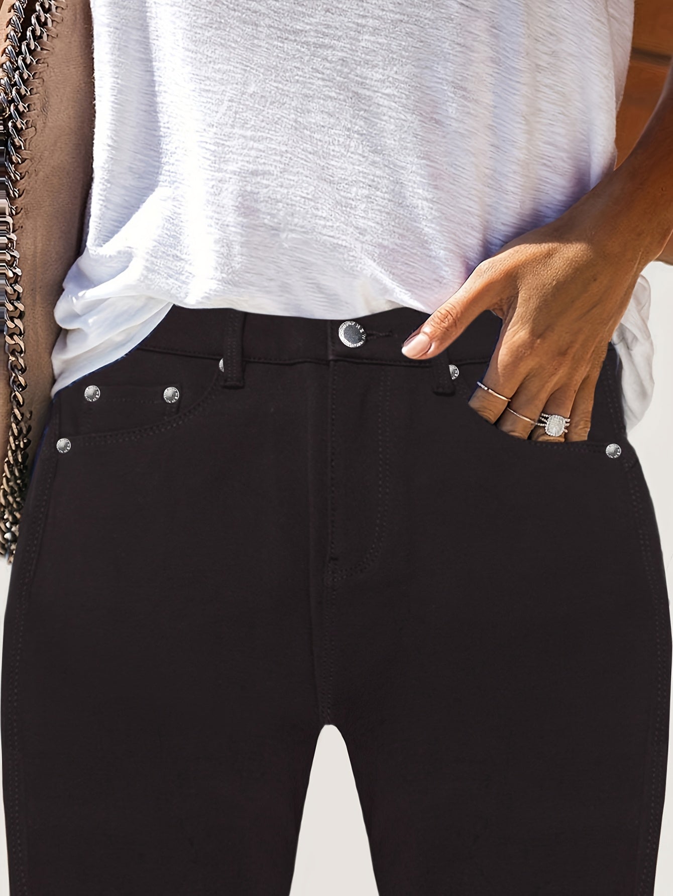 Gilipur High Waisted Skinny Jeans for Women Stretch Denim