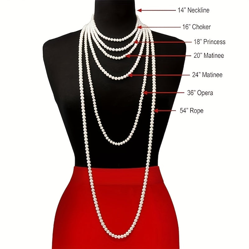 Baroque Freshwater Pearl Necklace Gift Box Luxury Elegance