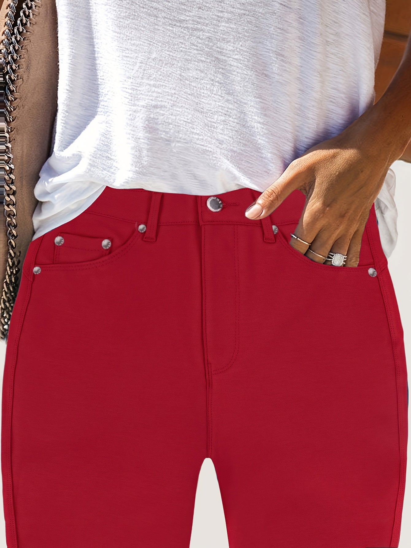 Gilipur High Waisted Skinny Jeans for Women Stretch Denim