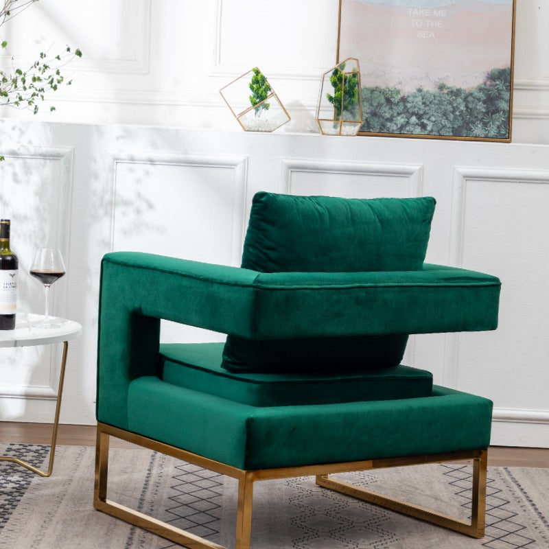 Modern Accent Arm Chair Luxury Comfort And Durable Fabric