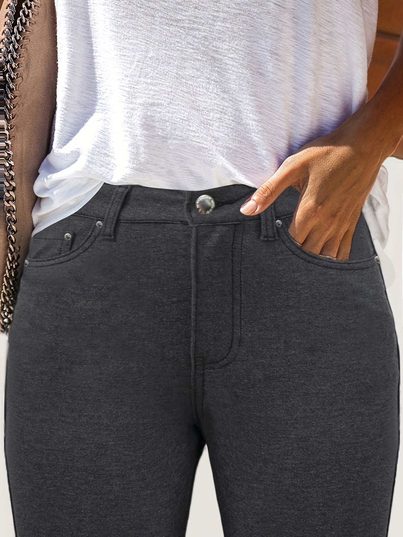 Gilipur High Waisted Skinny Jeans for Women Stretch Denim