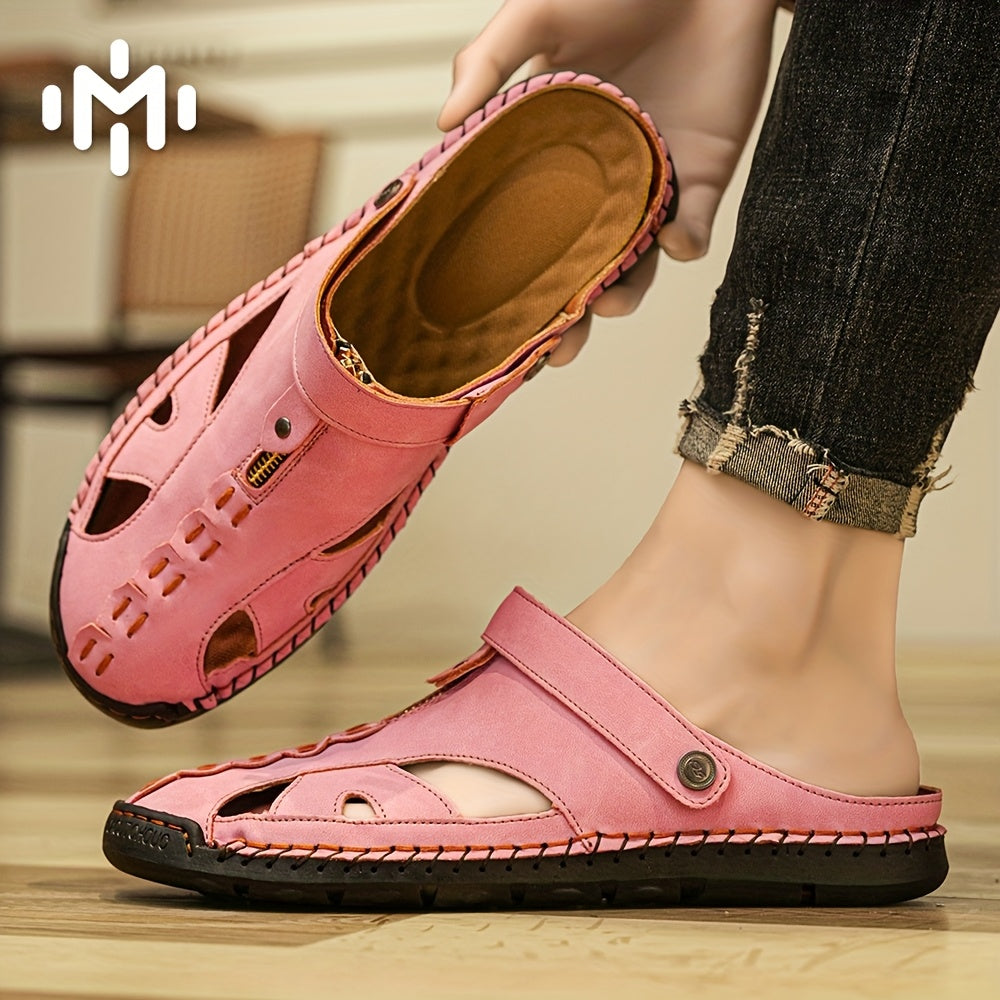 AIREVO Women Summer Sandals Breathable Slip On Comfort