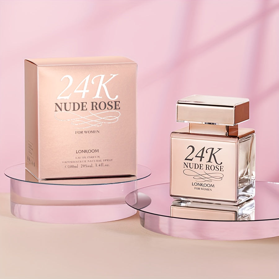 LONKOOM Exquisite Eau De Parfum For Women Floral Scent