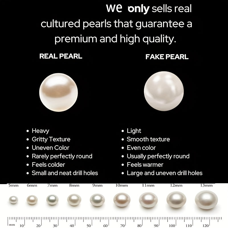Baroque Freshwater Pearl Necklace Gift Box Luxury Elegance