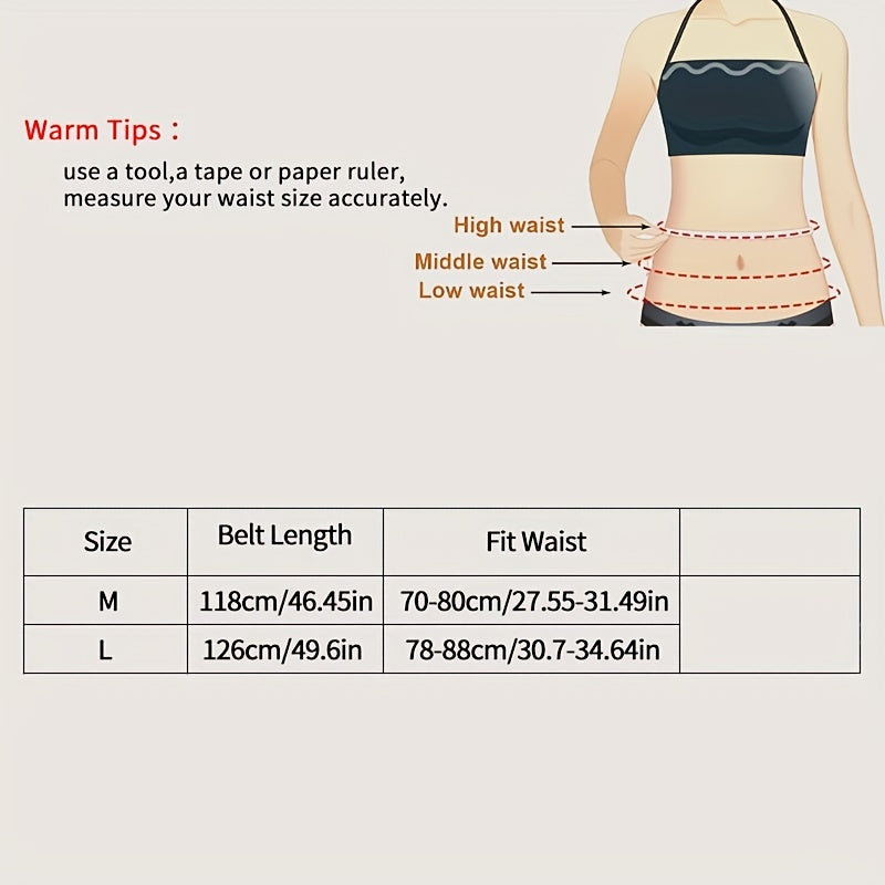 Genuine Leather Wide Waist Belt For Women Dresses And Coats