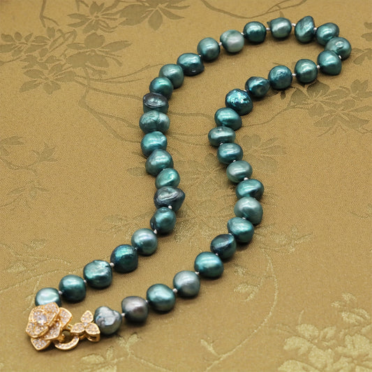 Handcrafted Freshwater Pearl Necklace Luxury Jewelry