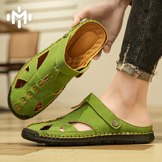 AIREVO Women Summer Sandals Breathable Slip On Comfort