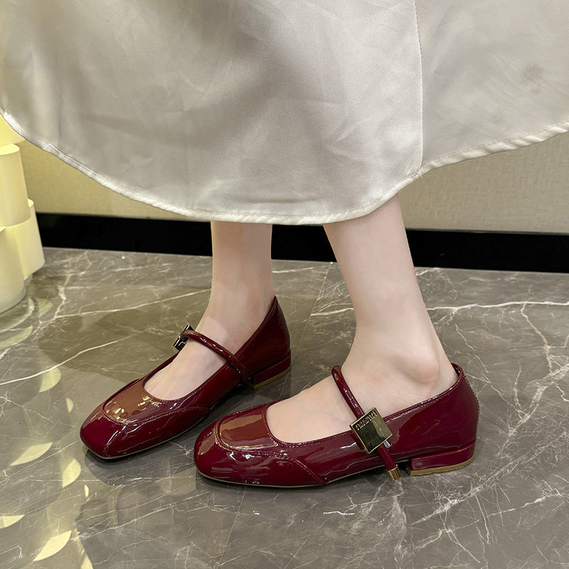 North Fit Women's Mary Jane Shoes Slip-Resistant All-Season Low Heel