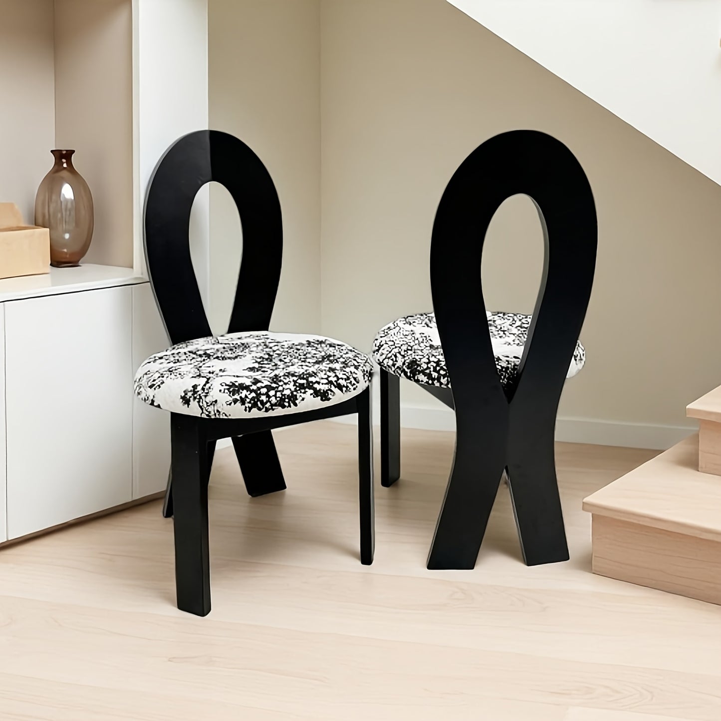 Velvet Dining Chairs Set Of 2 With Wood Frame