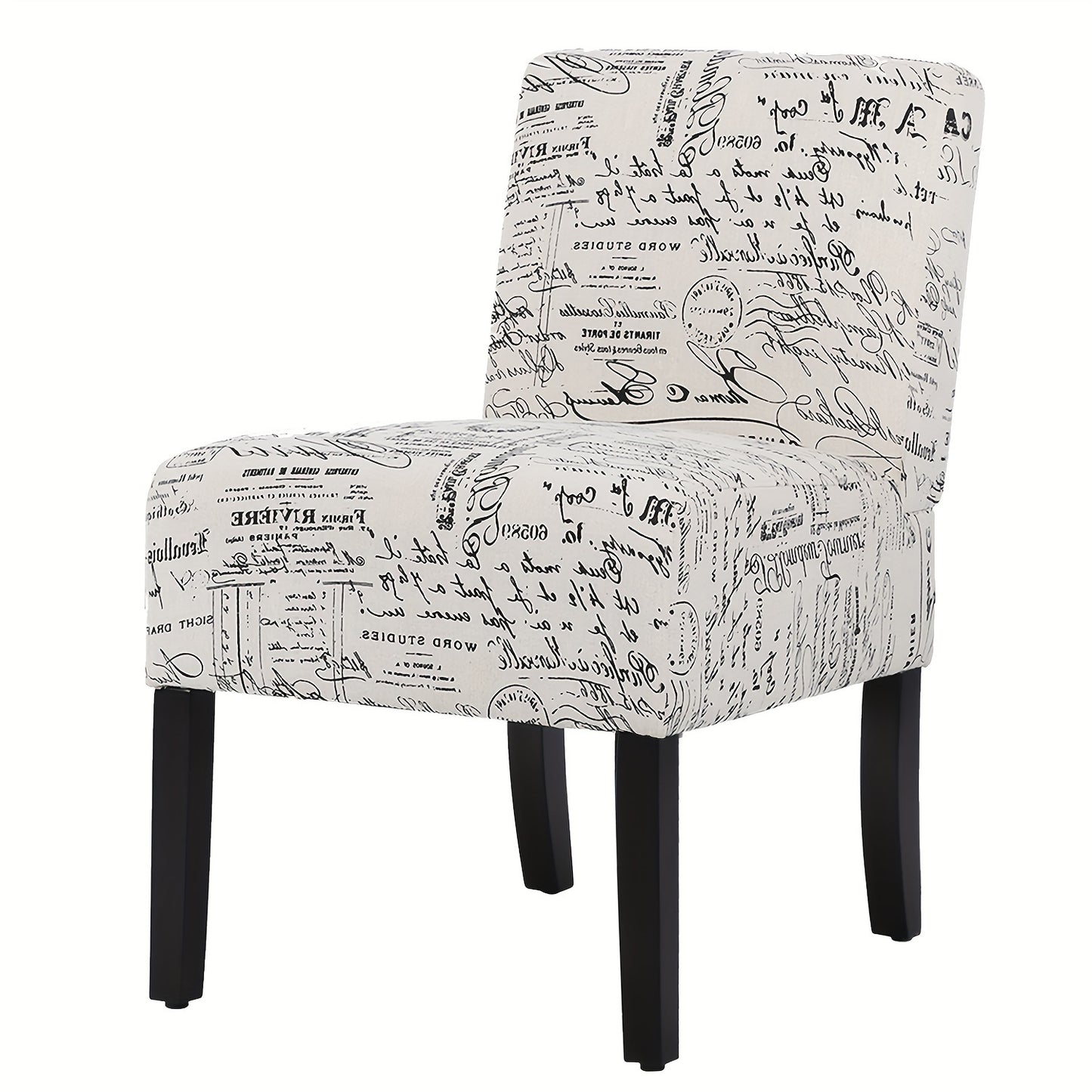 DOPINMIN Modern Fabric Leisure Loveseat Sofa Armless Living Room Chairs Upholstery Furniture