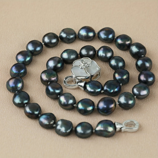 Baroque Freshwater Pearl Necklace Gift Box Luxury Elegance