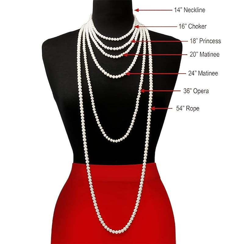 Handmade Freshwater Pearl Necklace With Baroque Pendant Gift Box