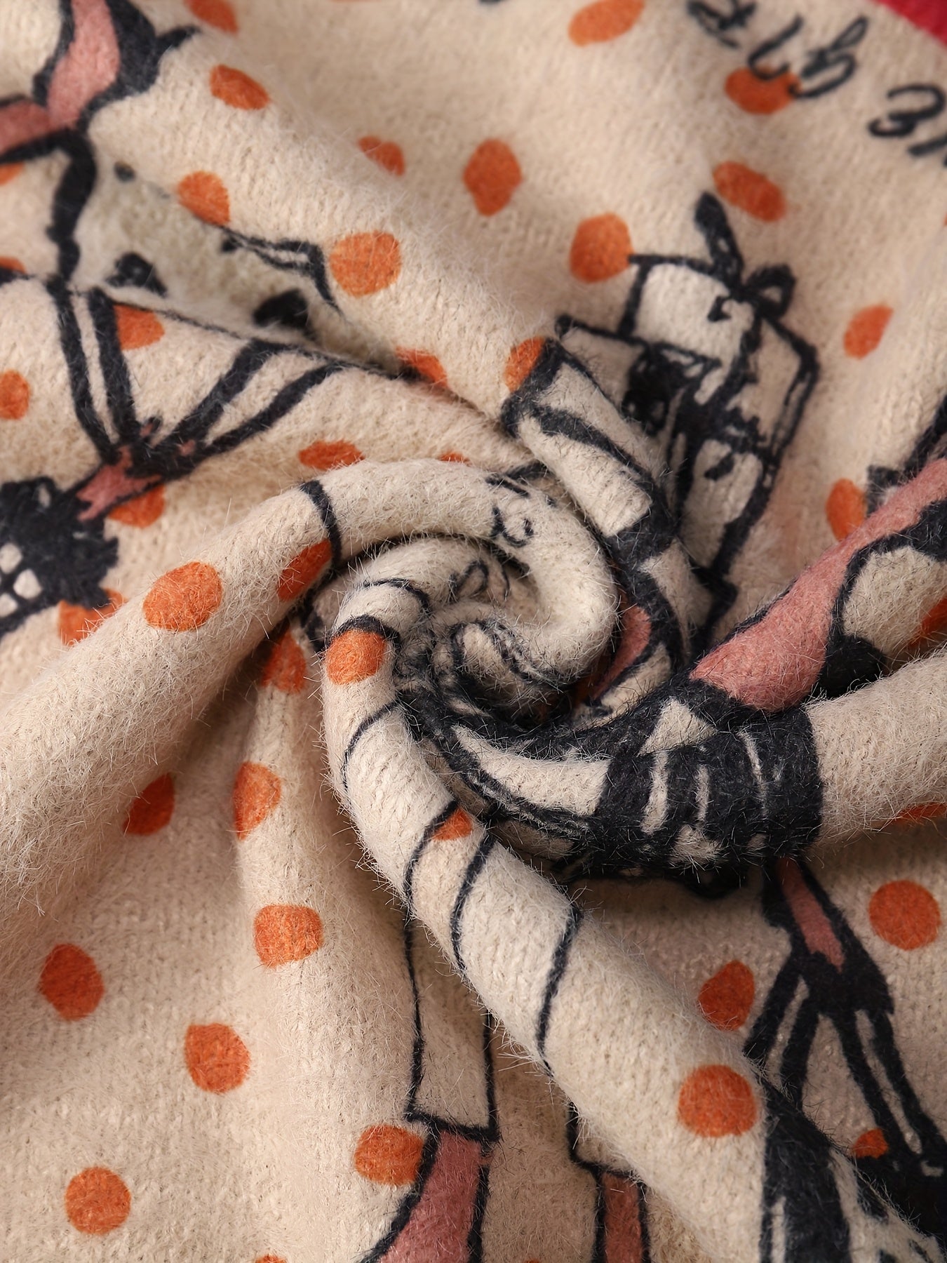 Floral Leopard Print Pullover Long Sleeve Round Neck Womens Top