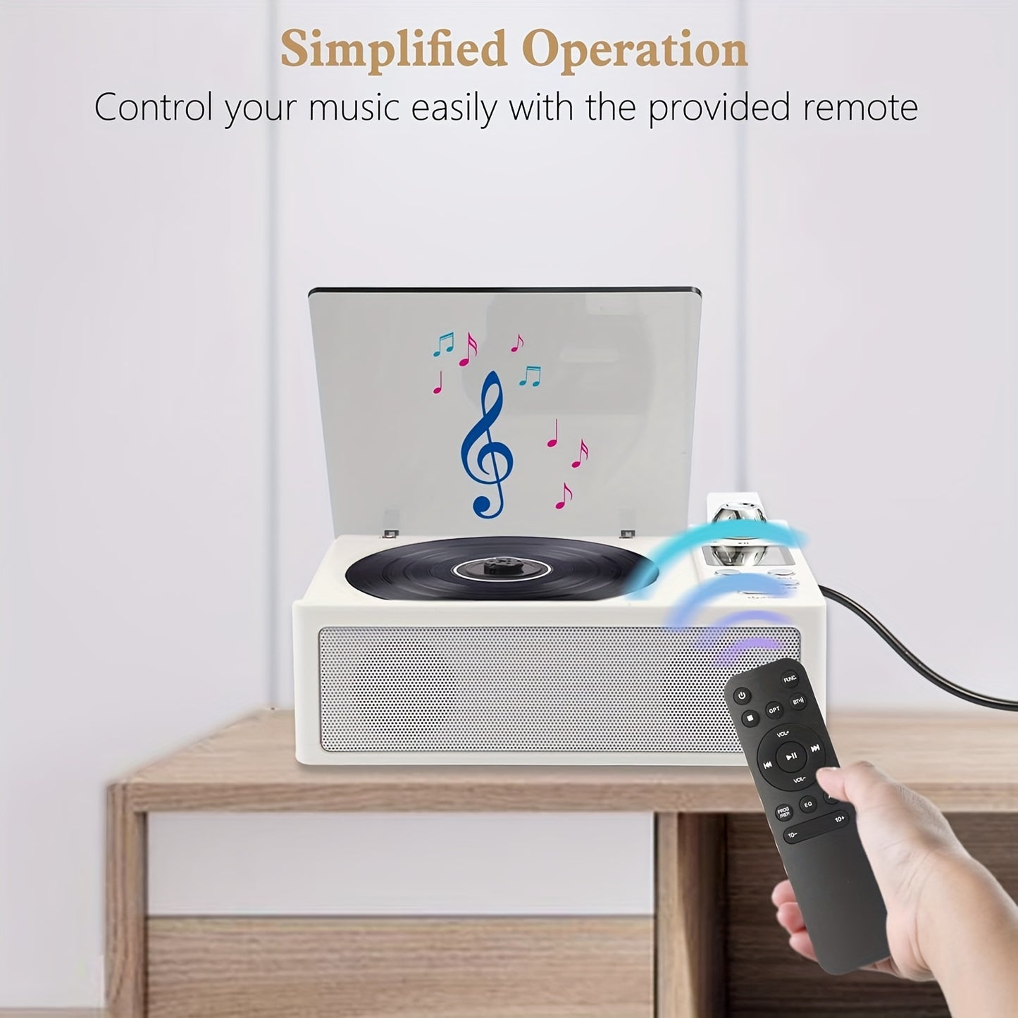 M-AMAZUP CD Player With Bluetooth USB FM Radio