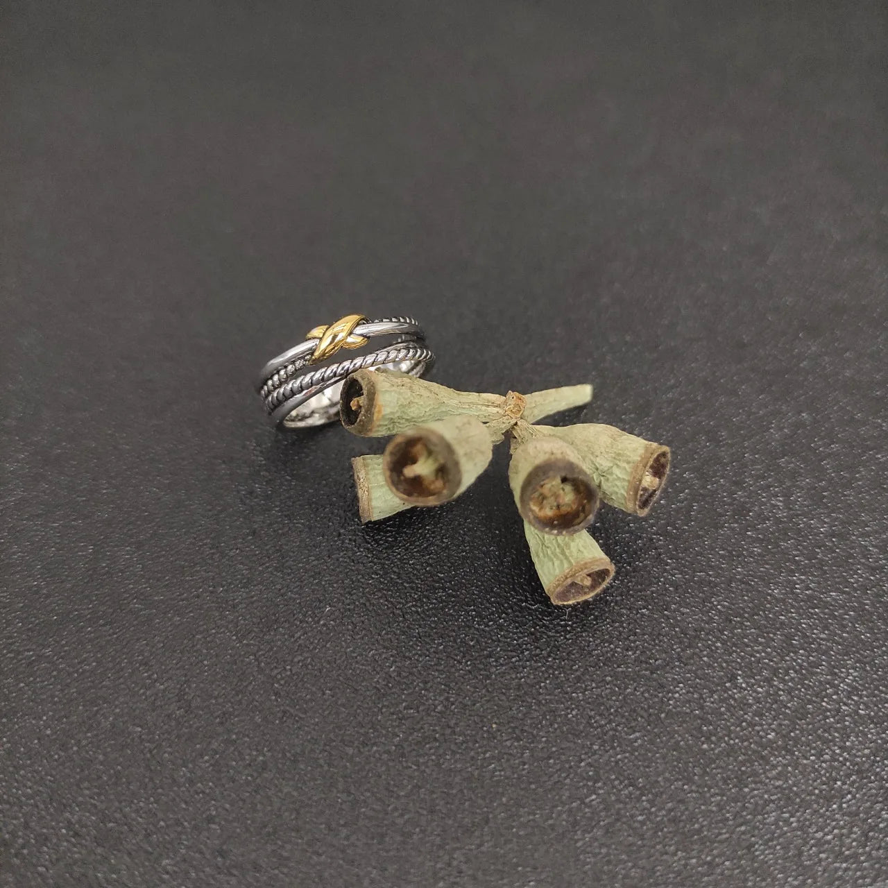 Unisex Zircon Geometric Ring Jewelry Gift For Any Occasion
