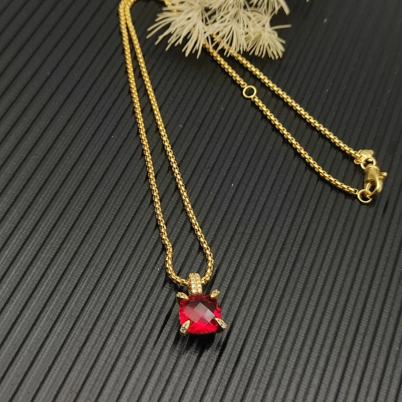 Diamond Cross Necklace Unisex Pendant Zircon Stone