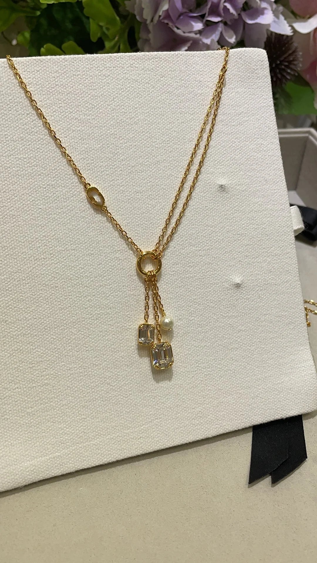Moissanite Silver Pendant Necklace For Women Anniversary Gift