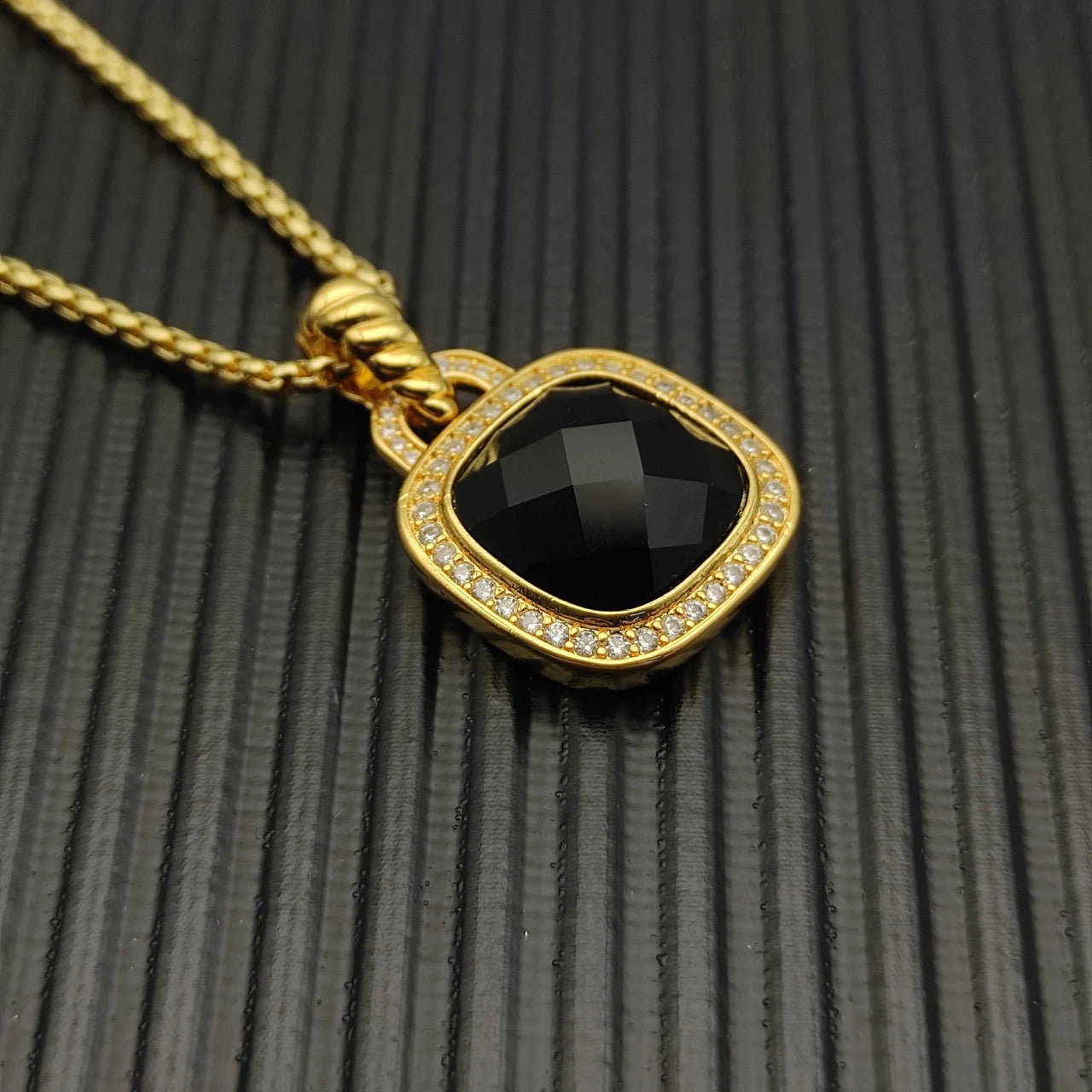 Diamond Cross Necklace Unisex Pendant Zircon Stone