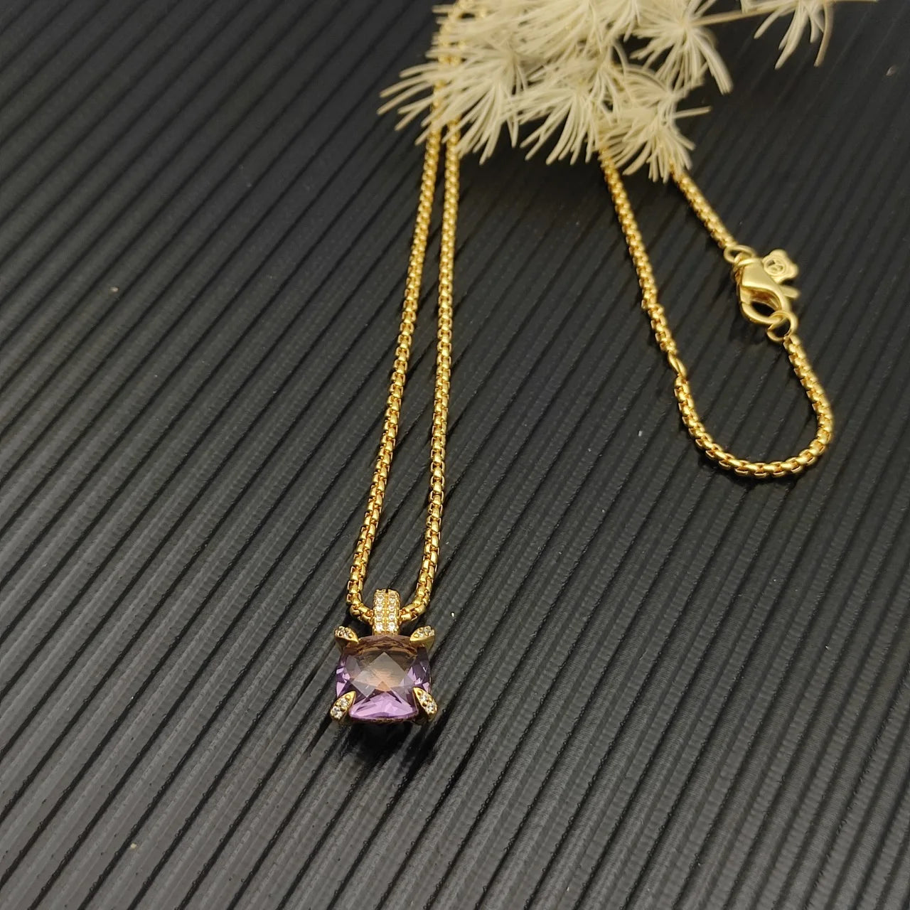 Diamond Cross Necklace Unisex Pendant Zircon Stone