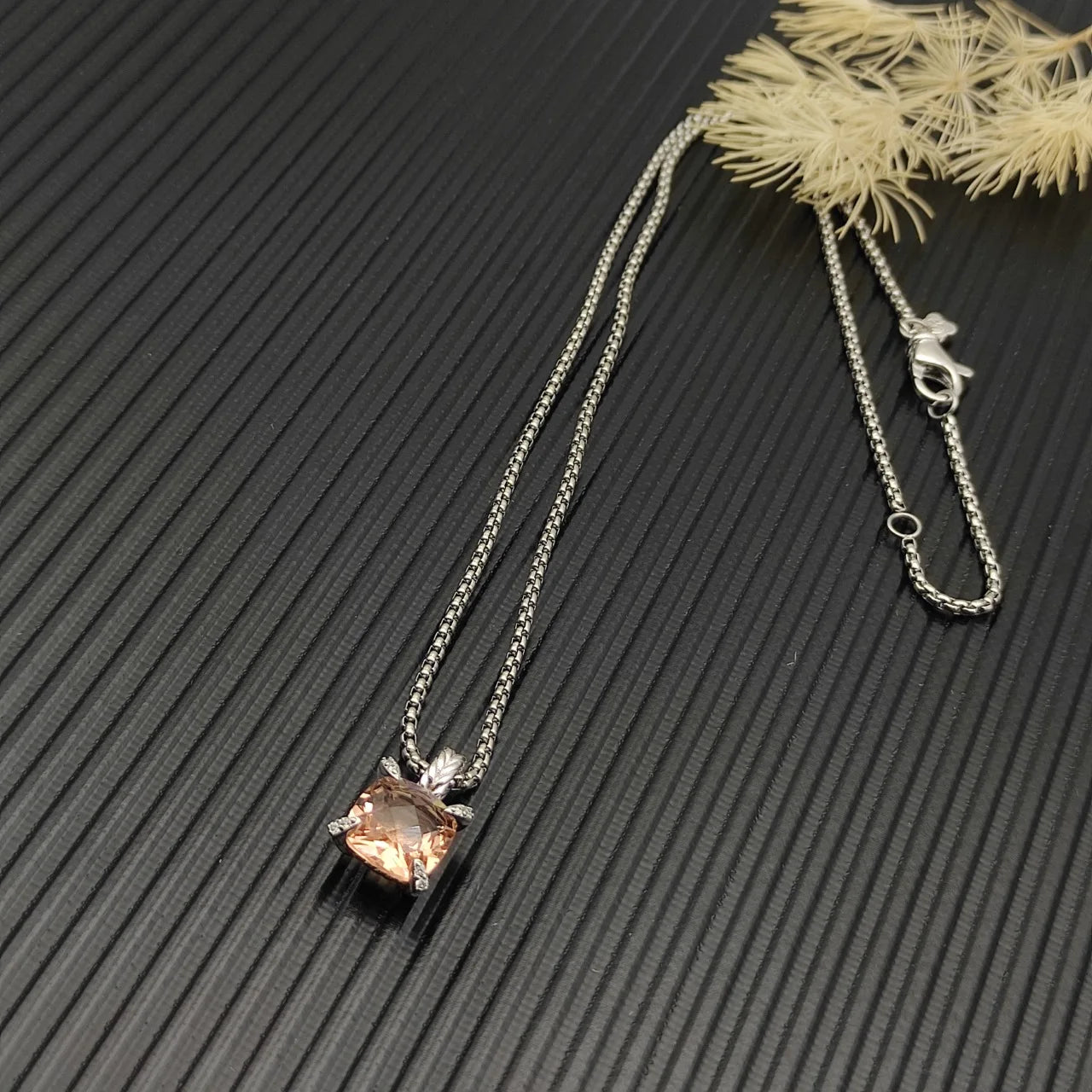 Diamond Cross Necklace Unisex Pendant Zircon Stone