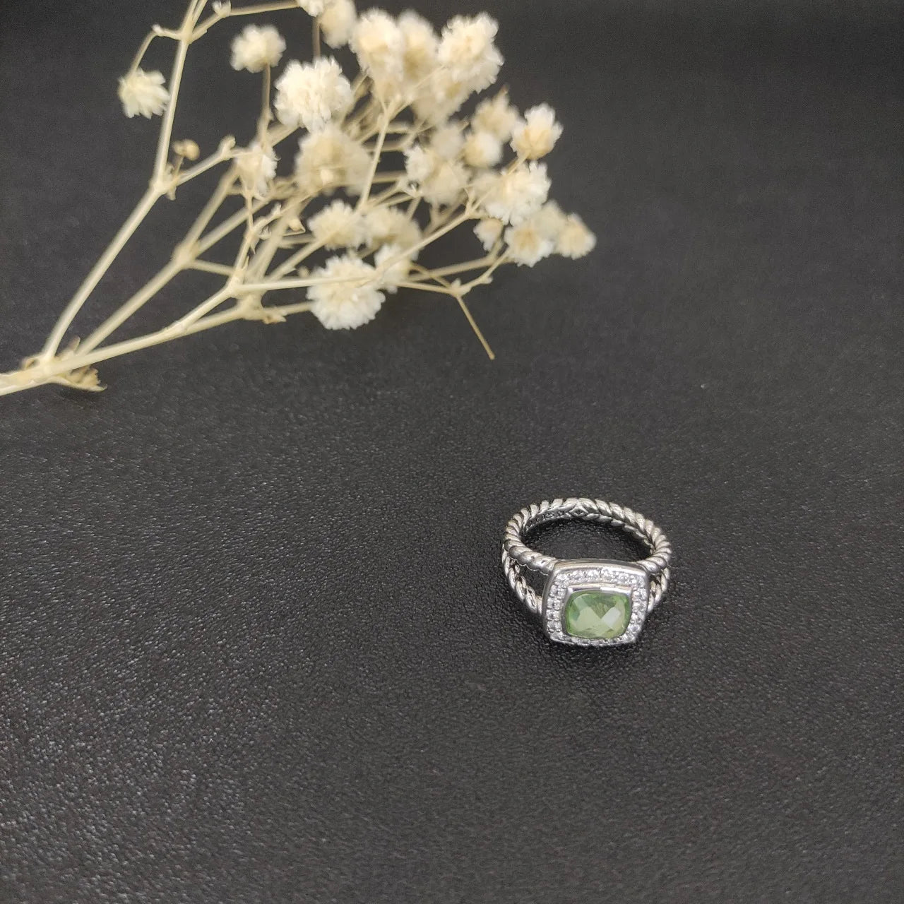Unisex Zircon Geometric Ring Jewelry Gift For Any Occasion