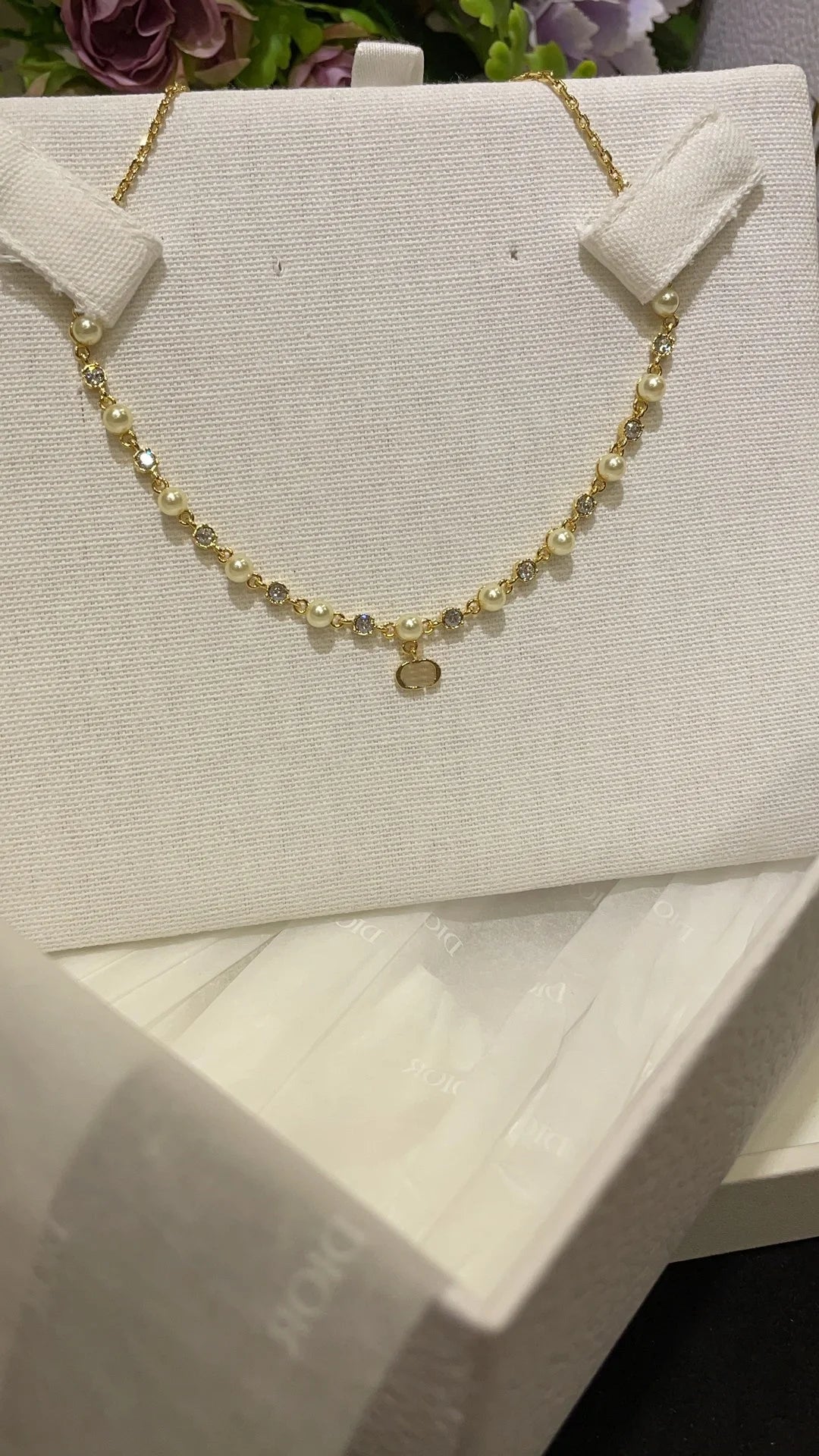 Moissanite Silver Pendant Necklace For Women Anniversary Gift