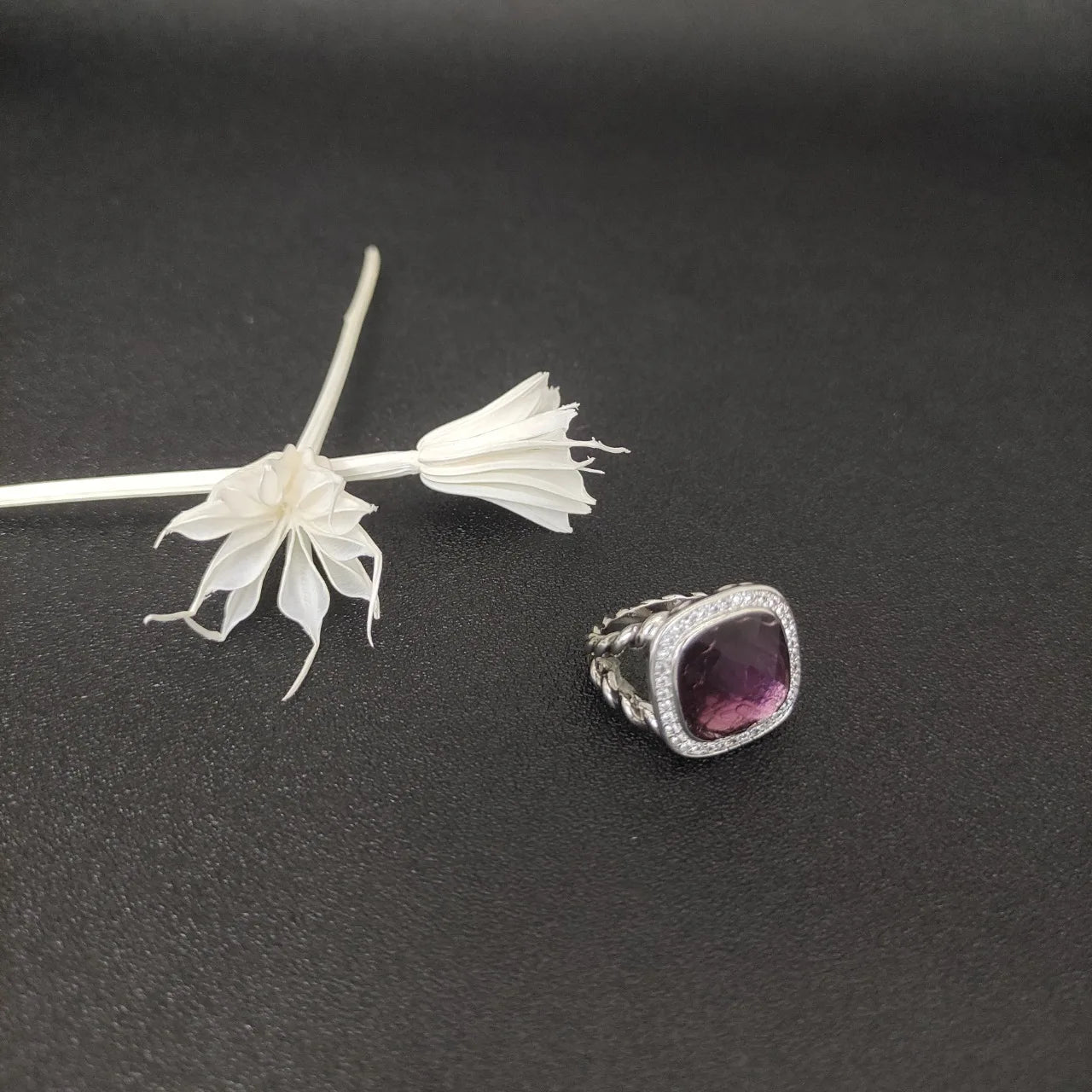 Unisex Zircon Geometric Ring Jewelry Gift For Any Occasion