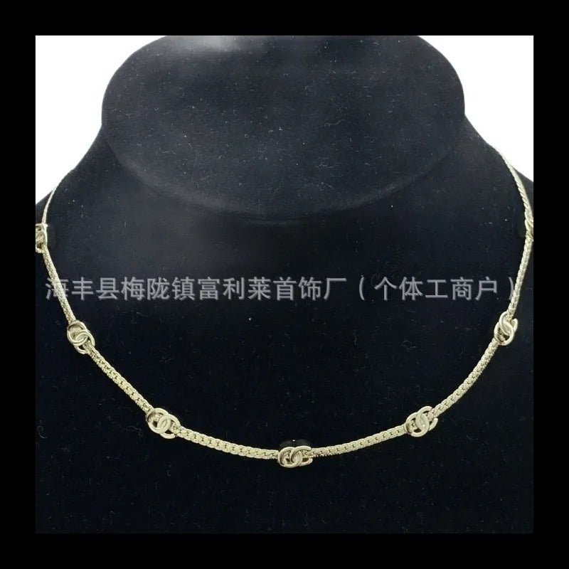 NONECN Pearl Necklace Diamond Encrusted Zircon Choker Chain
