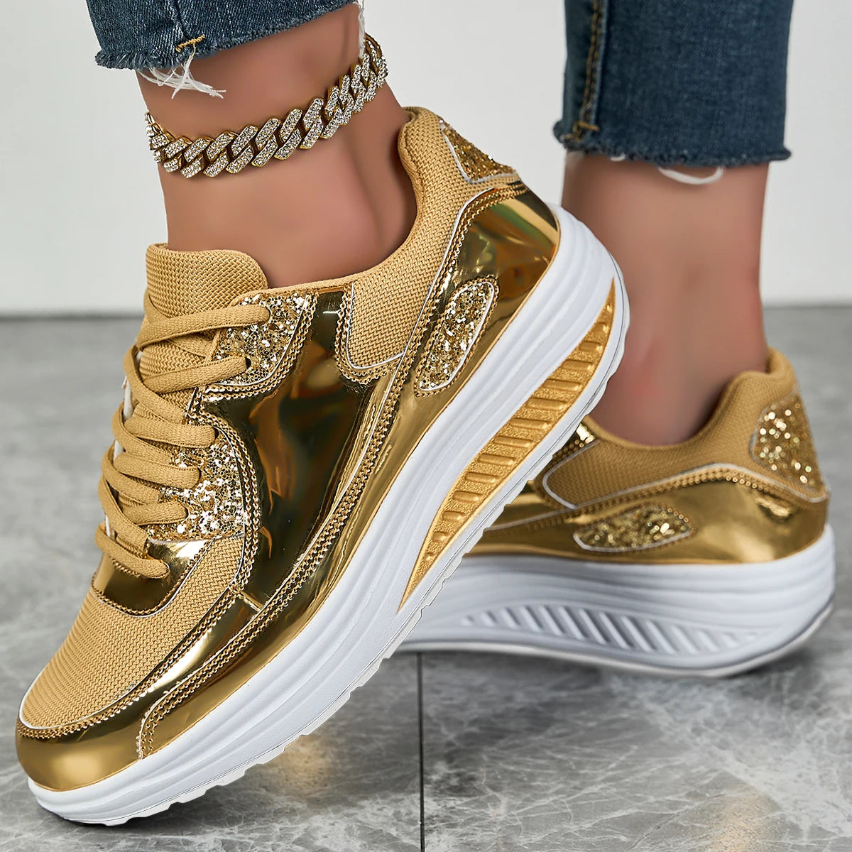 Women Orthopedic Sneakers Lightweight Walking Running Shoes