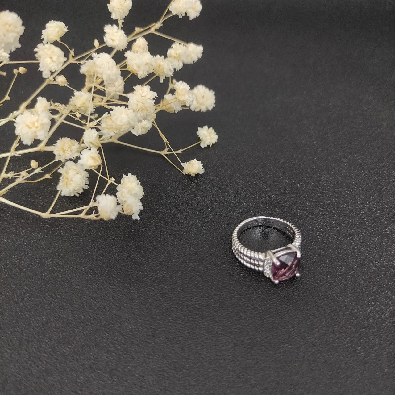 Unisex Zircon Geometric Ring Jewelry Gift For Any Occasion