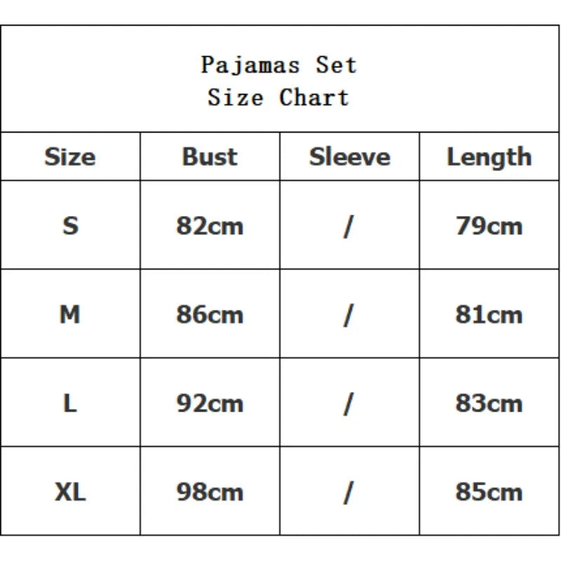 NONECN Heart Print Nightgown Women Sleeveless Round Neck Polyester