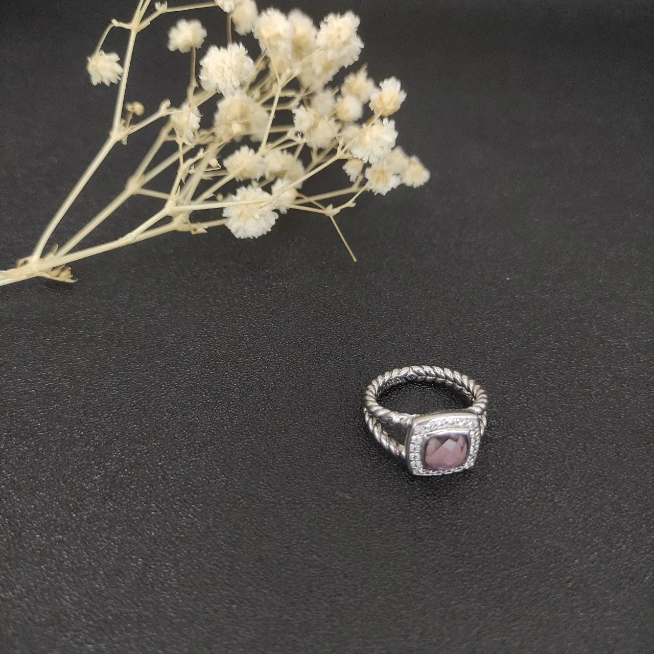 Unisex Zircon Geometric Ring Jewelry Gift For Any Occasion