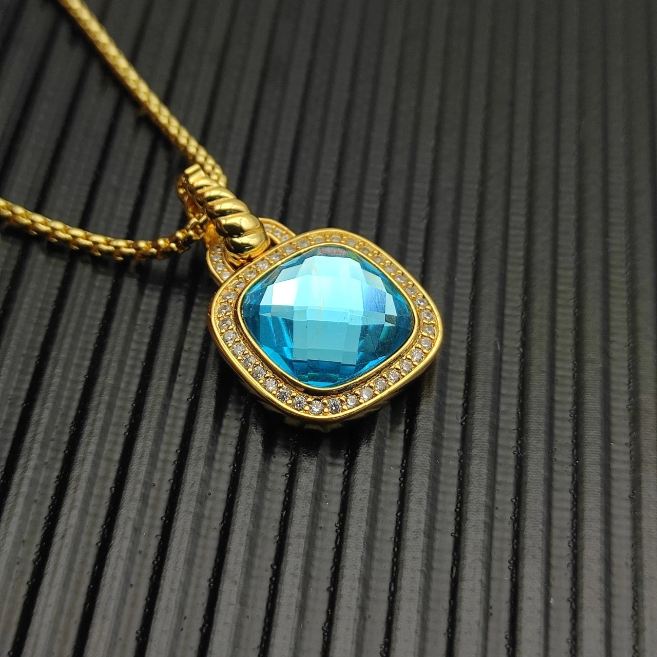Diamond Cross Necklace Unisex Pendant Zircon Stone
