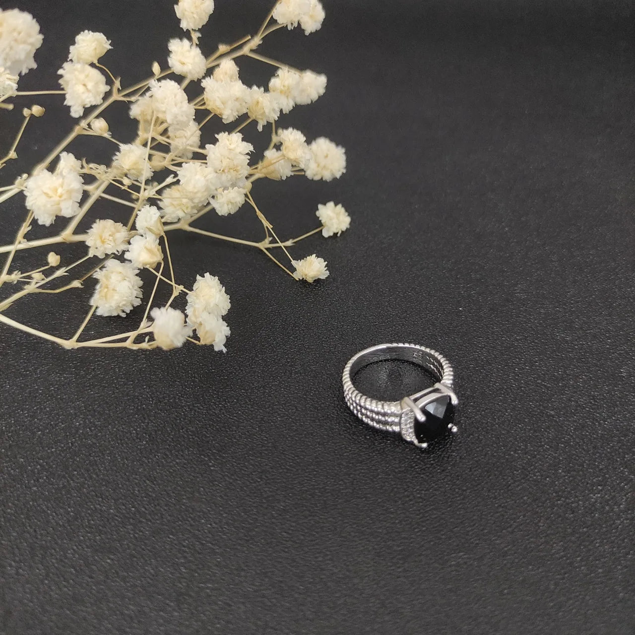 Unisex Zircon Geometric Ring Jewelry Gift For Any Occasion