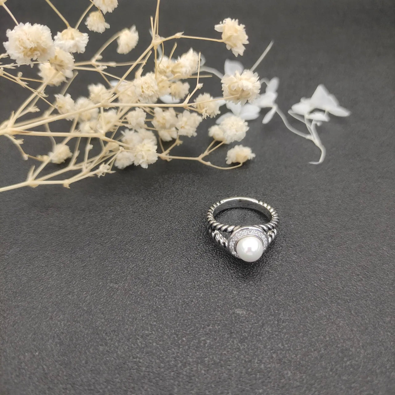 Unisex Zircon Geometric Ring Jewelry Gift For Any Occasion