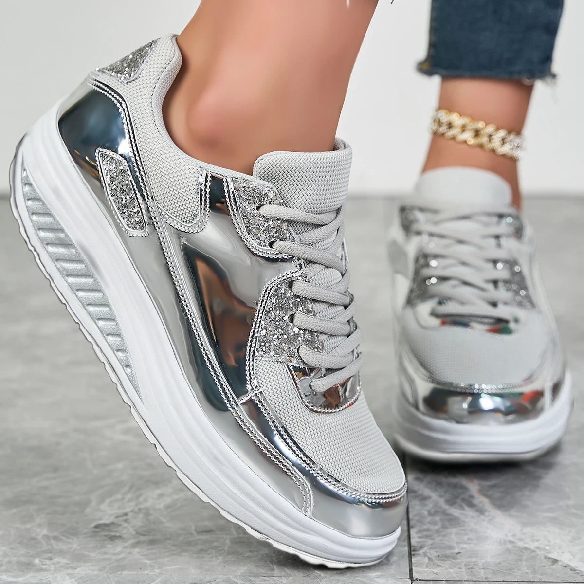 Women Orthopedic Sneakers Lightweight Walking Running Shoes