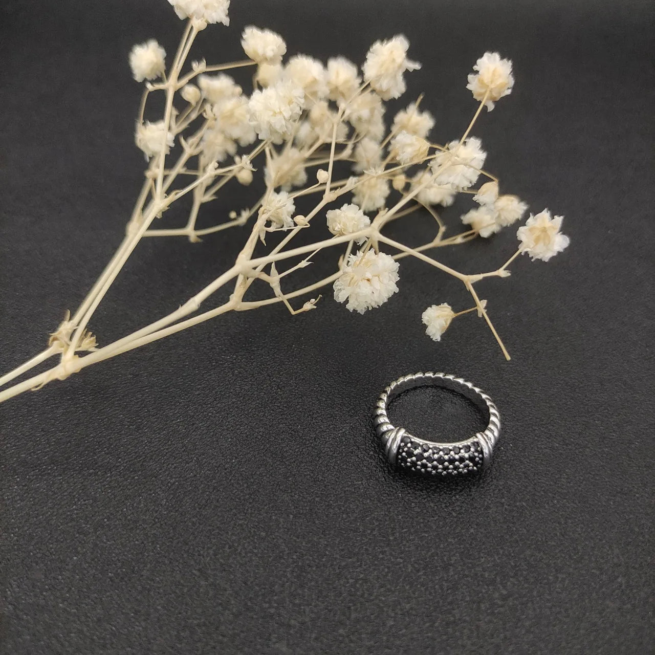 Unisex Zircon Geometric Ring Jewelry Gift For Any Occasion