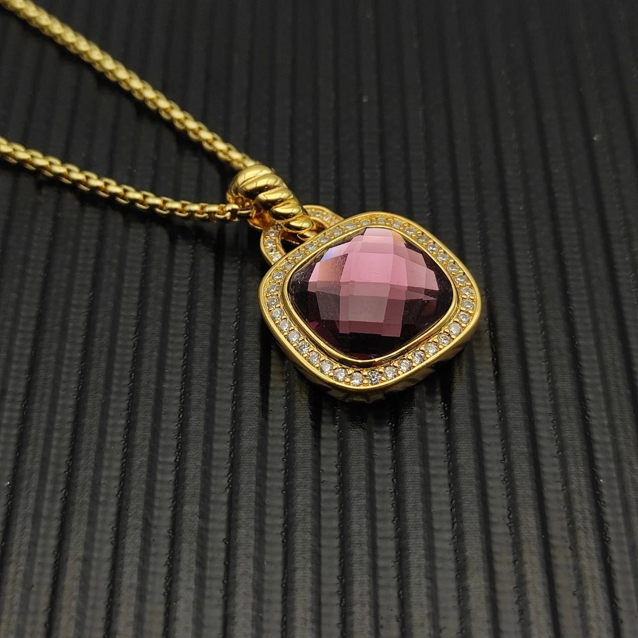 Diamond Cross Necklace Unisex Pendant Zircon Stone