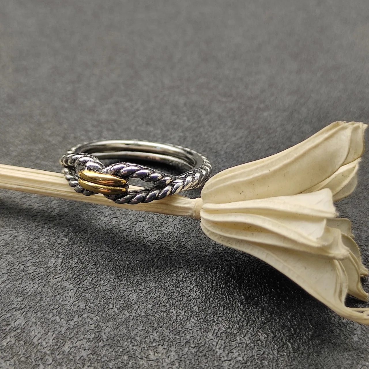 Unisex Zircon Geometric Ring Jewelry Gift For Any Occasion